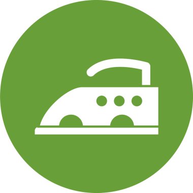 Demir simgesinin basit vektör illüstrasyonu