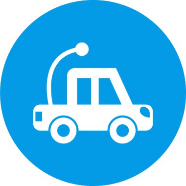 Modern otomatik simgenin vektör illüstrasyonu