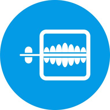 Modern b 'nin vektör illüstrasyonunda yiyecek ikonu yok