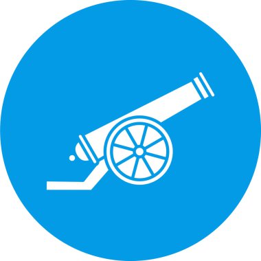 silah simgesi, vektör illüstrasyonu