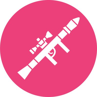 Silah simgesinin vektör illüstrasyonu