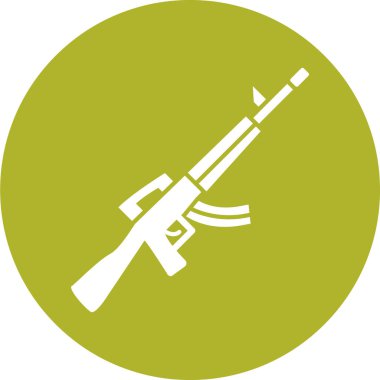 Askeri simgenin vektör illüstrasyonu