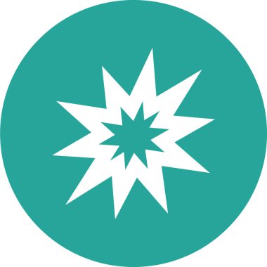 yıldız simgesi vektör illüstrasyonu