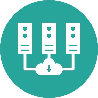 seo modern simgesinin vektör illüstrasyonu