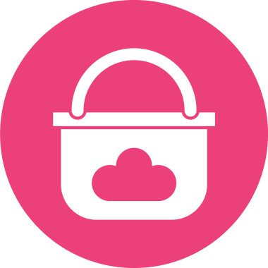 Alışveriş çantasının vektör çizimi