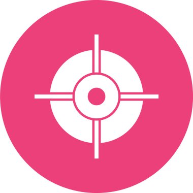 hedef simge vektör illüstrasyonu