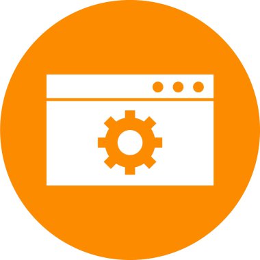 seo modern simgesinin vektör illüstrasyonu