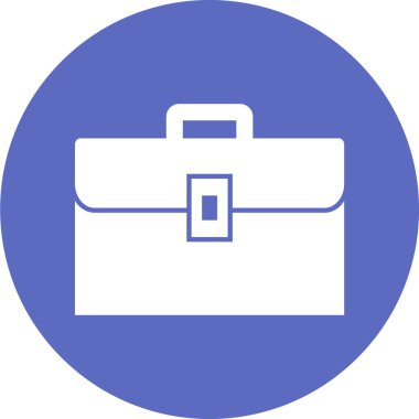 evrak çantası simgesi, vektör illüstrasyonu