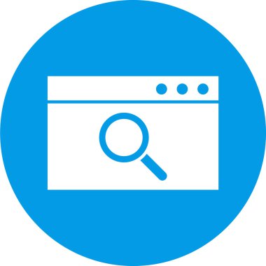 seo modern simgesinin vektör illüstrasyonu