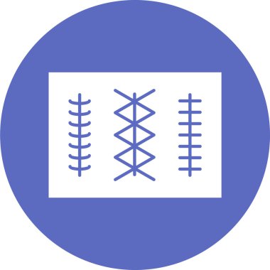 Modern b 'nin vektör illüstrasyonu eksik simgesi