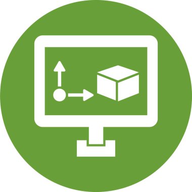 seo modern simgesinin vektör illüstrasyonu