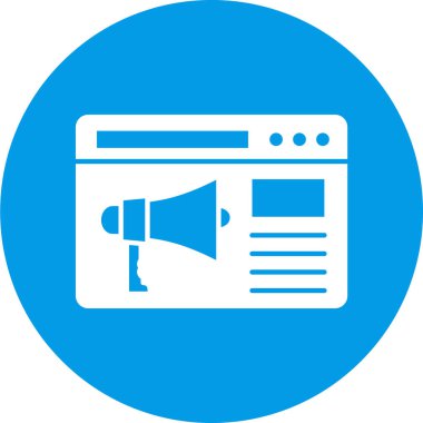 seo modern simgesinin vektör illüstrasyonu