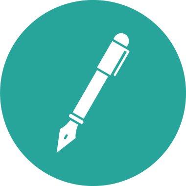 kalem simgesi vektör illüstrasyonu