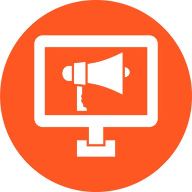 seo modern simgesinin vektör illüstrasyonu