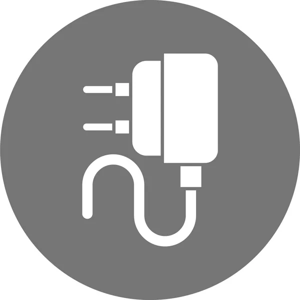 Vector Illustration Charger Cable Icon — ストックベクタ