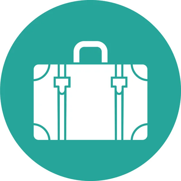Briefcase Web Icon Simple Illustration — Image vectorielle
