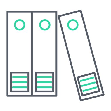 ofis dizinleri ikon vektör illüstrasyon tasarımı