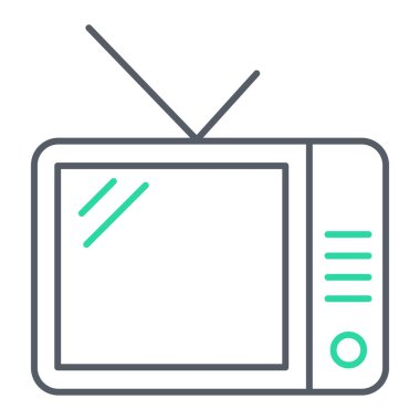 TV simgesi. Web Tasarım