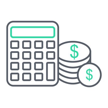 para simgesi vektör illüstrasyonu