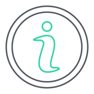 Projeniz için bilgi simgesi tasarımı