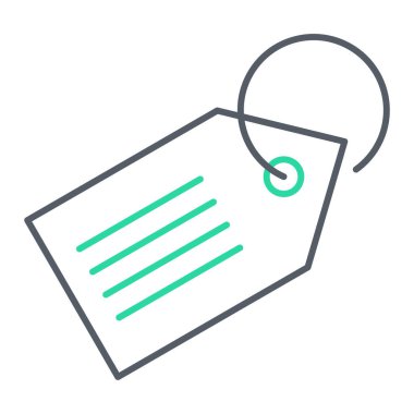 Fiyat etiketi vektör illüstrasyonu