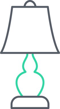 Lamba. Web simgesi basit illüstrasyon