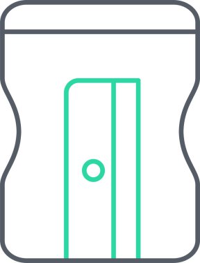 Buzdolabı. Web simgesi basit illüstrasyon