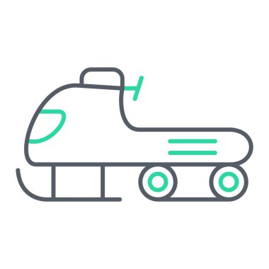 Bir spor simgesinin vektör illüstrasyonu