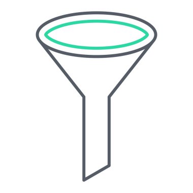 Simge vektör çizim huni