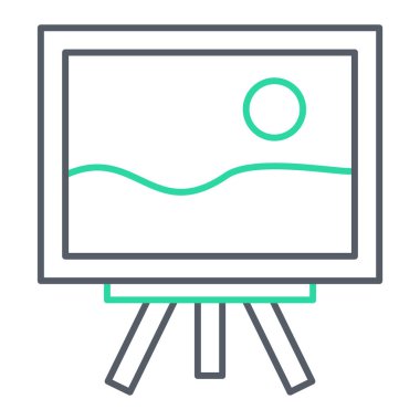 seo modern simgesinin vektör illüstrasyonu