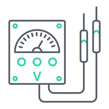 elektrik prizi simgesi. vektör illüstrasyonu
