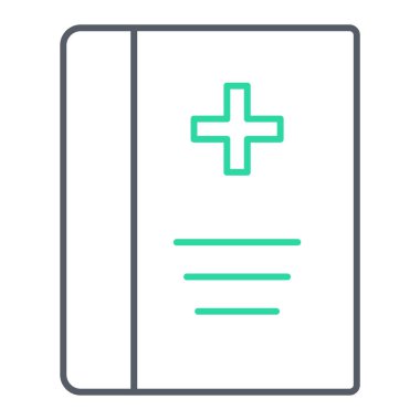 kitap simgesi vektör illüstrasyonu