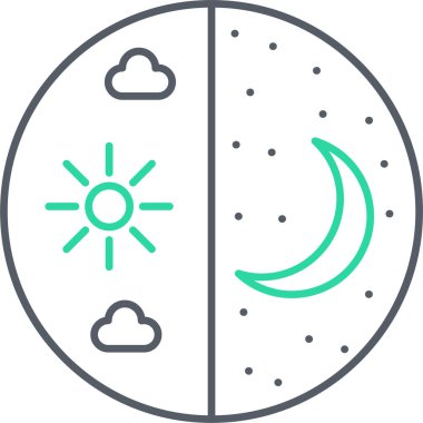 Güneş. Web simgesi basit illüstrasyon