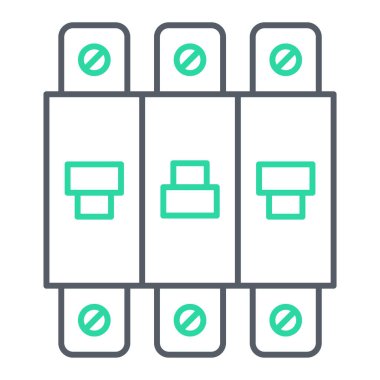 Kutular kümesi, vektör illüstrasyonu