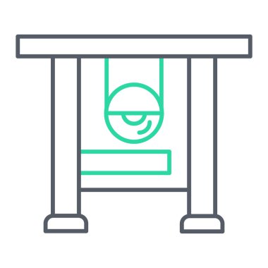 Modern simgenin vektör illüstrasyonu