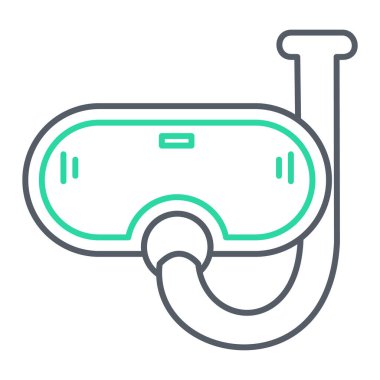 Bir karikatür su tankının vektör çizimi