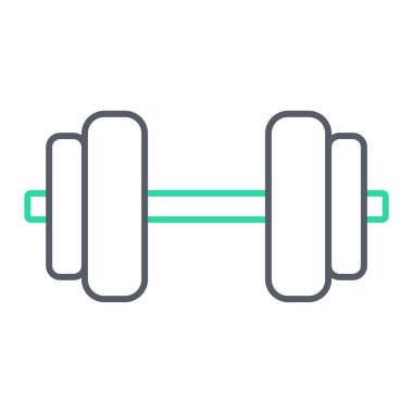 dambıl simgesi vektör illüstrasyonu