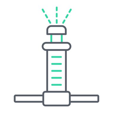 Modern b 'nin vektör illüstrasyonunda simge çizgisi eksik. Web ve mobil uygulama için güzel öge.