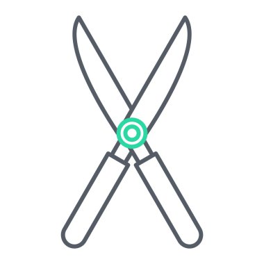 Bahçe aleti simgesi. özet bahçe araçları vektör illüstrasyonu.