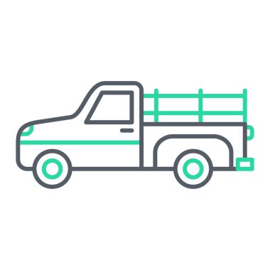 araba simgesi vektör illüstrasyonu