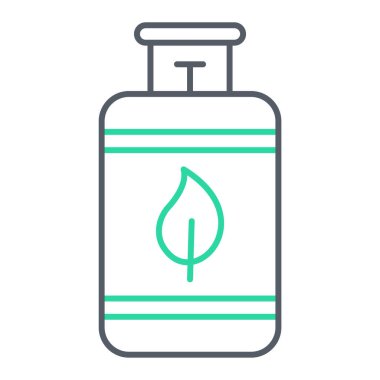 Petrol pompası simgesinin vektör illüstrasyonu