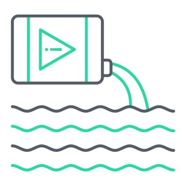 seo modern simgesinin vektör illüstrasyonu