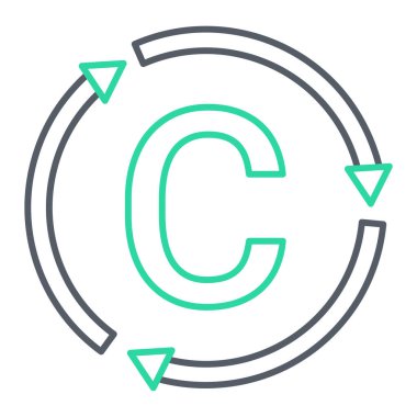 seo modern simgesinin vektör illüstrasyonu