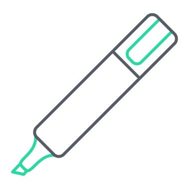 kalem simgesi vektör illüstrasyonu