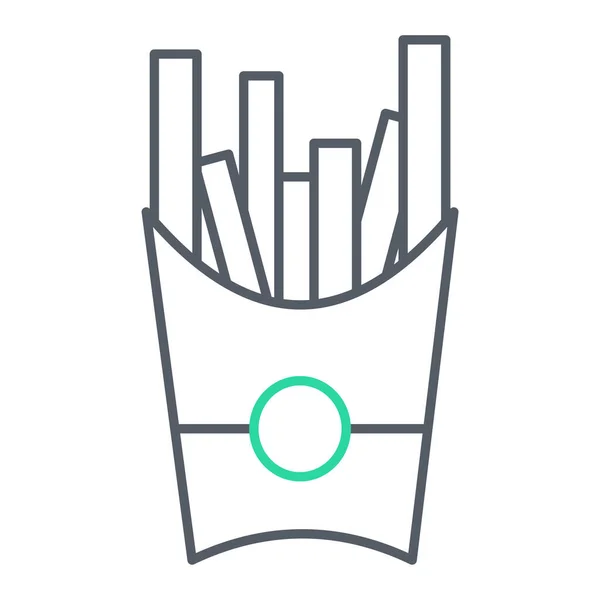 Pommes Einfaches Design — Stockvektor