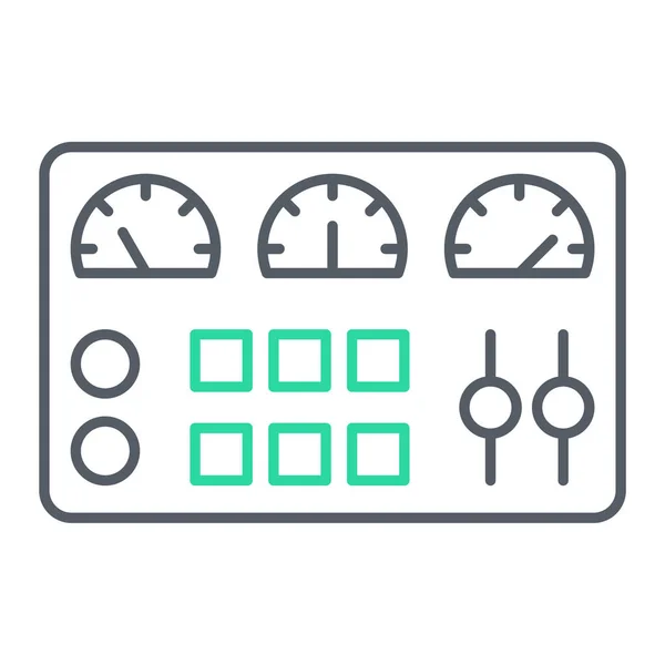 Illustration Vectorielle Icône Compteur Vitesse — Image vectorielle