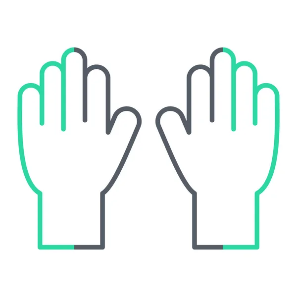 Hands Icon Vector Illustration — Stock Vector
