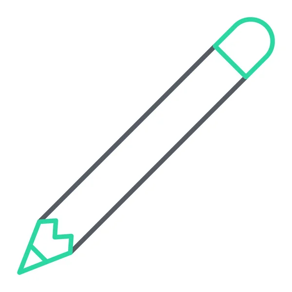Bleistift Web Symbol Einfache Illustration — Stockvektor