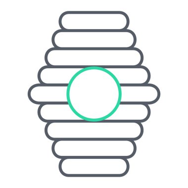 Kovan simgesinin vektör illüstrasyonu