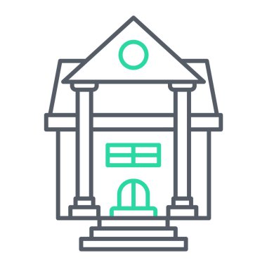 Yapı simgesinin vektör illüstrasyonu